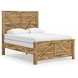 Hastiport Brown Crossbuck Panel Bedroom Set