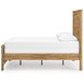 Hastiport Brown Queen Crossbuck Panel Bed