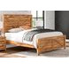 Hastiport Brown King Crossbuck Panel Bed