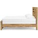 Hastiport Brown King Panel Bed