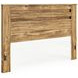 Hastiport Golden Rustic King Panel Headboard