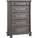 B01623 Gray Upholstered Sleigh Bedroom Set