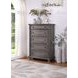 B01623 Gray 5 Drawer Chest