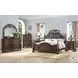 Maximus Madeira Queen Upholstered Poster Bed