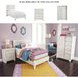 Paxberry Whitewash Two Drawer Nightstand