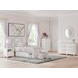 Trindura Matte White 6 Drawer Dresser