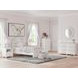 Trindura Matte White 6 Drawer Dresser