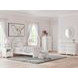Trindura Matte White 6 Drawer Dresser