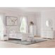 Trindura Matte White 6 Drawer Dresser