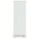 Trindura White 5 Drawer Door Chest