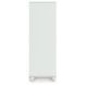 Trindura White 5 Drawer Door Chest