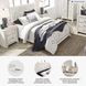 Paxberry Whitewash Queen Panel Bed