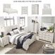 Paxberry Whitewash Queen Panel Bed
