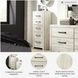 Cambeck Whitewash Narrow Drawer Chest