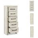 Cambeck Whitewash Narrow Drawer Chest