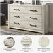 Cambeck Whitewash Dresser