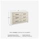 Cambeck Whitewash Dresser