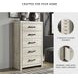 Cambeck Whitewash Drawer Chest