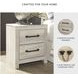 Cambeck Whitewash Two Drawer Nightstand