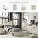 Cambeck Whitewash Twin Panel Bed with Double Under Bed Storage