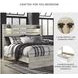 Cambeck Whitewash King Panel Bed