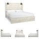 Cambeck Whitewash King Panel Bed