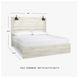 Cambeck Whitewash King Panel Bed