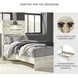 Cambeck Whitewash Twin Panel Bed