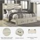 Cambeck Whitewash King Panel Storage Bed