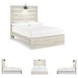 Cambeck Whitewash Full Panel Bed