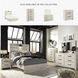 Cambeck Whitewash Full Panel Bed