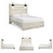 Cambeck Whitewash Queen Panel Bed