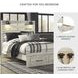 Cambeck Whitewash Queen Panel Storage Bed