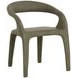 Atika Ivanhoe Pine Upholstered Dining Arm Chair