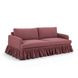 Gertrude Plum Performance Fabric Living Room Set