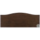 Frasier Serpentine Brunette 4 Drawer Master Chest