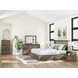 Jusika Brown King Storage Panel Bed with LED
