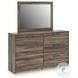 Jusika Brown Youth Panel Storage Bedroom Set