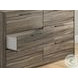 Jusika Brown 6 Drawer Dresser