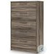 Jusika Brown Youth Panel Storage Bedroom Set