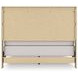 Jusika Brown Queen Storage Panel Bed with LED and 6 Drawers