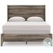Jusika Brown Queen Panel Bed