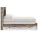 Jusika Brown Queen Panel Bed