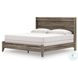 Jusika Brown King Panel Bed