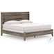 Jusika Brown King Panel Bed