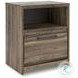 Jusika Brown Youth Panel Storage Bedroom Set