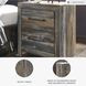 Drystan 2 Drawer Nightstand with USB Charging Ports