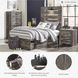 Drystan Twin Panel Bed with Dual Side Storage Drawers