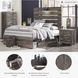 Drystan Full Panel Bed with Dual Side Storage Drawers