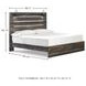 Drystan King Panel Bed